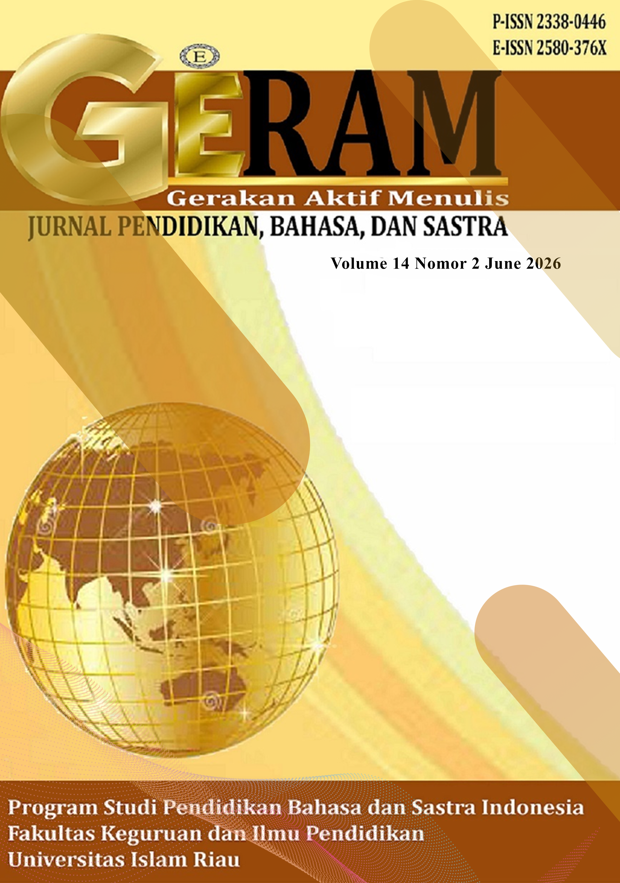 					View Vol. 14 No. 2 (2026): GERAM (Gerakan Aktif Menulis)
				