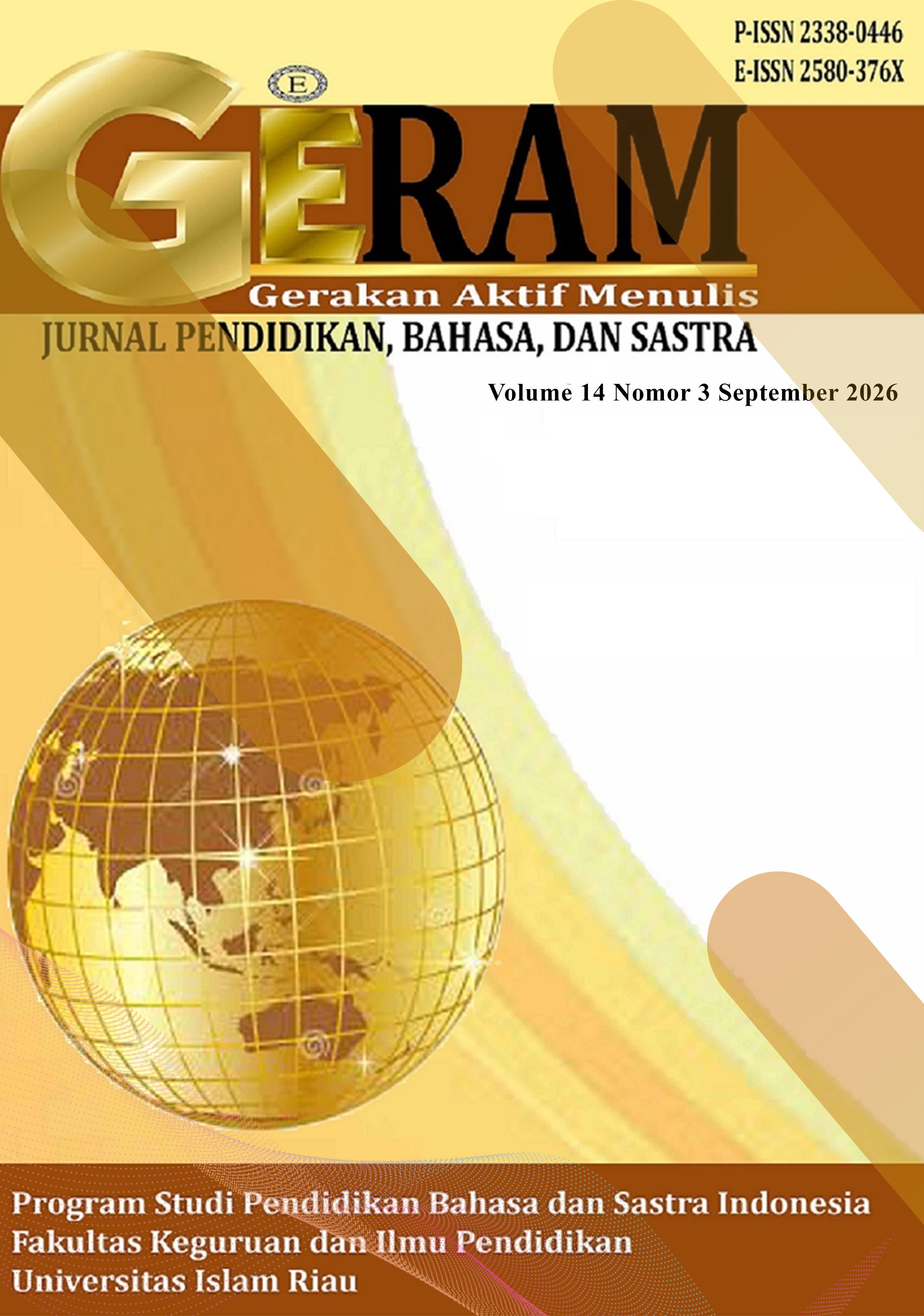 					View Vol. 14 No. 3 (2026): GERAM (Gerakan Aktif Menulis)
				