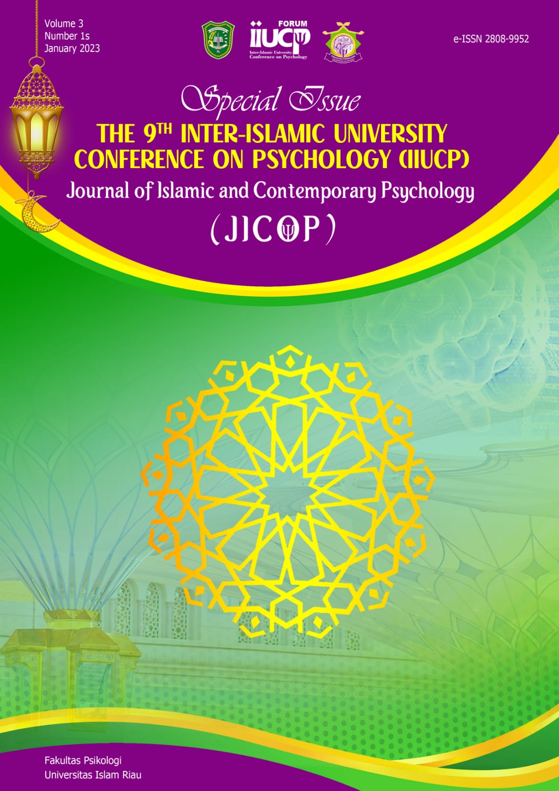 					View Vol. 3 No. 1s (2023): (Special Issue The 9th IIUCP). Journal of Islamic and Contemporary Psychology (JICOP)
				
