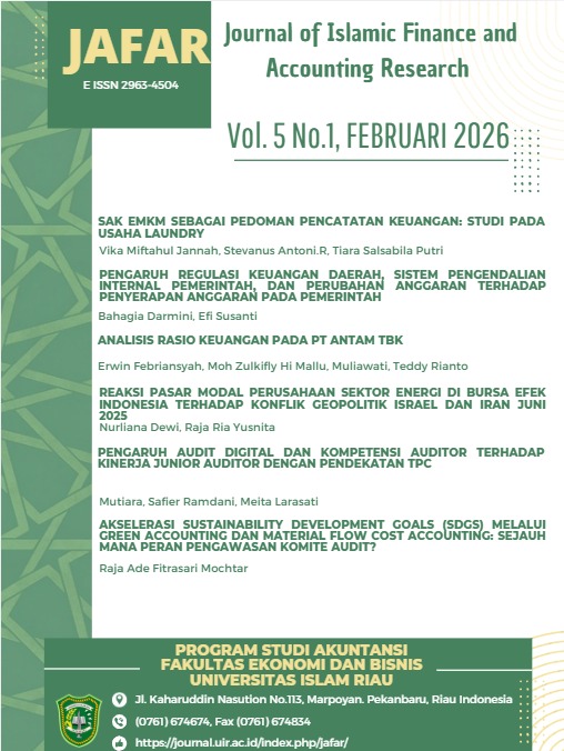 					View Vol. 5 No. 1 FEBRUARI (2026): JAFAR 2026
				