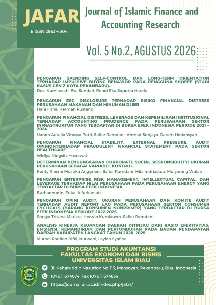 					View Vol. 5 No. 2 AGUSTUS (2026): JAFAR 2026
				