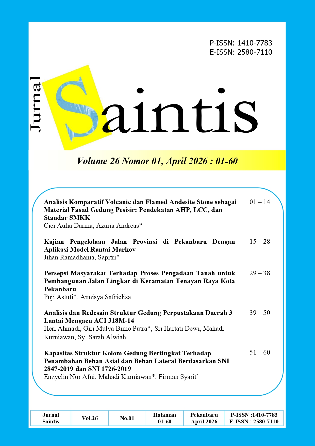 					View Vol. 26 No. 01 (2026)
				