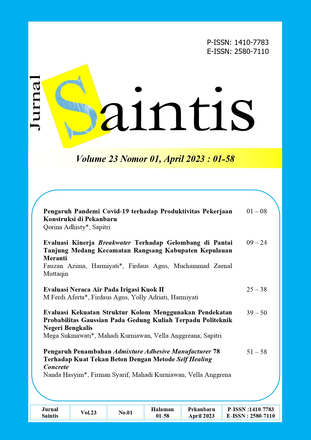 					View Vol. 23 No. 01 (2023)
				
